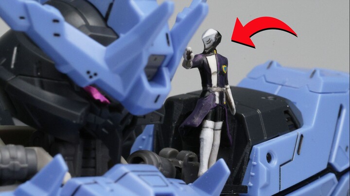 Sayang banget kalau figur-figur kecil di MG tidak dicat! Gundam yang terkenal