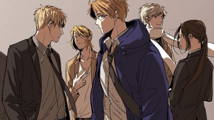 [MAD]Năm nhân vật quyến rũ trong <Hetalia: Axis Powers>|<Súng máy>