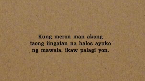 ikaw palagi un.. comment na kong sino sya..