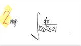 2 ways: ∫ 1/(10x^2 -x-21) dx