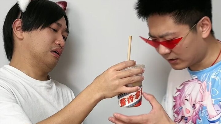 Very noble, only drinks sauce latte in the dormitory