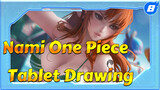 SakimiChan (ilustrator Kanada) / Tablet Drawing / Nami One Piece / Kecepatan Enam Kali_8