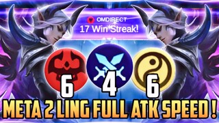 META 2 LING TERKUAT FULL ATTACK SPEED ! COMBO MAGIC CHESS UPDATE TERBARU