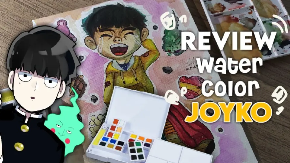 Review Water Color - Joyko | Drawing Anime - Mob/Shigeo Kageyama [Mob Psycho  100], Doodle Art - Mob - Bilibili