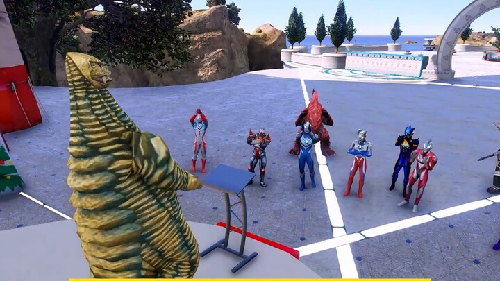 Lihat trik lucu Ultraman: Raja Merah menindas Galaksi Kecil, namun diberi pelajaran oleh Cero Kecil