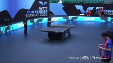 SHIXUNYAO/HUANGYOUZHENG-MARIA XIAO/ALVARO ROBLES-WTT Contender Muscat 2025-MAIN DRAW-FINAL