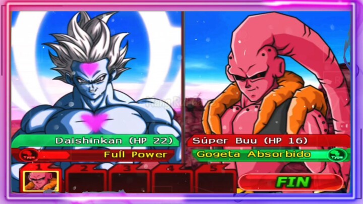 DAISHINKAN FULL POWER VS SUPER BUU GOGETA ABSORB - DB MOD ANDROID GAMEPLAY