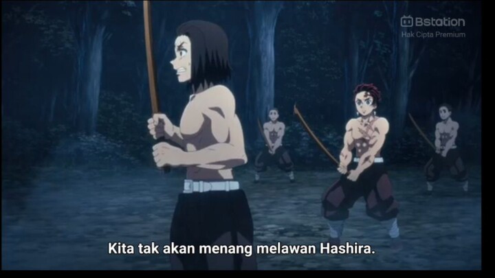 Epic moment Uzui tengen Vs Kamado Tanjiro,Pelatihan Uzui tengen.
