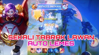 SEKALI TABRAK LAWAN AUTO LEMES