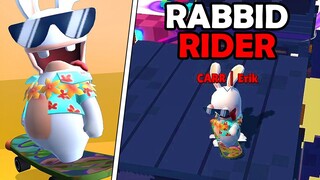 DESBLOQUEEI a SKIN RABBID RIDER e NOVO EVENTO TRIO no Stumble Guys