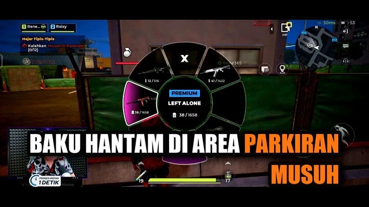 Baku Hantam di Area Parkiran Musuh | Tembak-tembakan seru melawan gerombolan musuh!