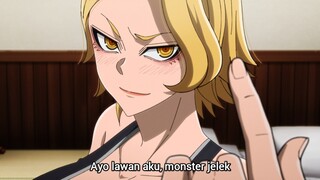 Tougen Anki Episode 7 Bahasa Indonesia - Kekuatan Besar Sazanami Melawan Aguri