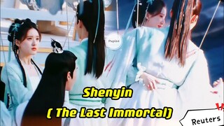 [vid] Zhao Lusi & Wang Anyu at “Shenyin”(The last immortal) filming set