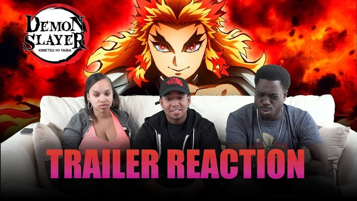 Burn it all Down! Demon Slayer Infinite Train Trailer Reaction