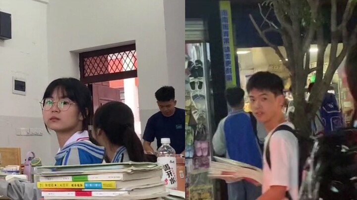 Ngay trước kỳ thi đại học, cô gái gọi tên từng bạn để tạm biệt; ai nấy đều quay lại đáp lại: “Cậu có