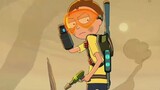 Burning ahead! Morty's Transformation in Two Minutes! It's showtime