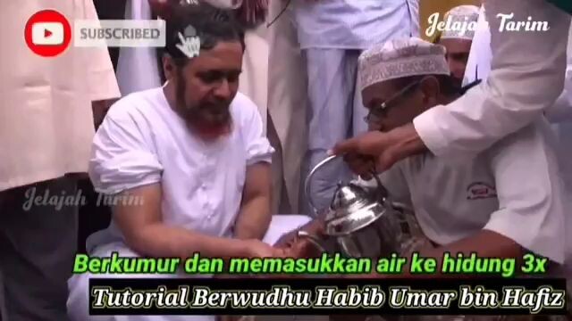 Tutorial Berwudhu Habib Umar bin Hafiz