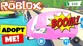 OMG, I KEEP ON CRASHING MY CAR!! ROBLOX ADOPT ME | Amazing ZIA