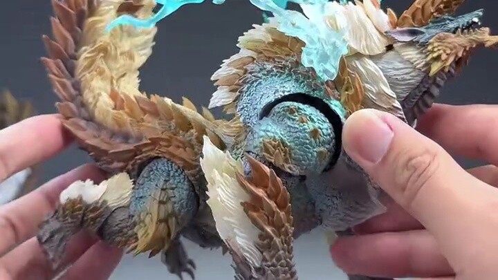 I haven't played much but the monsters are so cool! The SHM series Monster Hunter 20th anniversary r