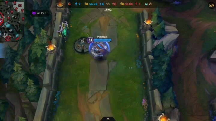 DEVICE BLACK SHARK 4 12/256 GAMEPLAY WILD RIFT RANK MODE