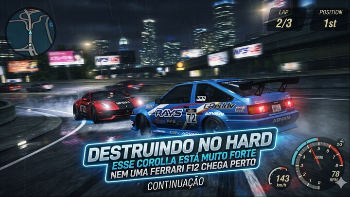 NFSU2 Destruindo no HARD