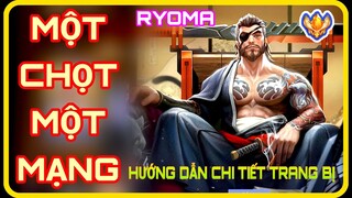RYOMA MÙA 22 | CÁCH CHƠI, LÊN ĐỒ, BẢNG NGỌC RYOMA MÙA 22 MẠNH NHẤT ĐI TOP || HD GAME 76
