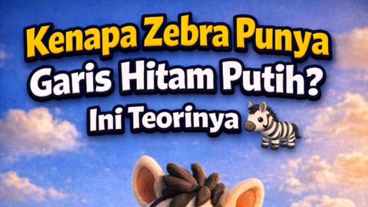 Kenapa Zebra Punya Garis Hitam Putih???