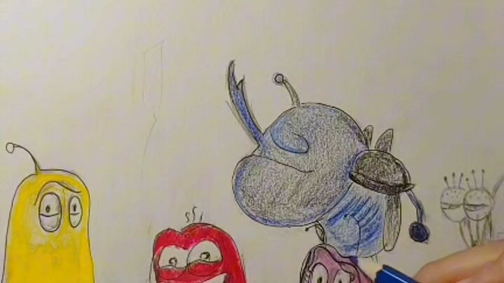 larva fanart 🐛🐛🐛🐛 drawing
