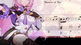 เพลงปิด TruE (Ed Ver.) การเรียบเรียงเปียโน Remastered - Honkai Impact3 "Story Because of You"