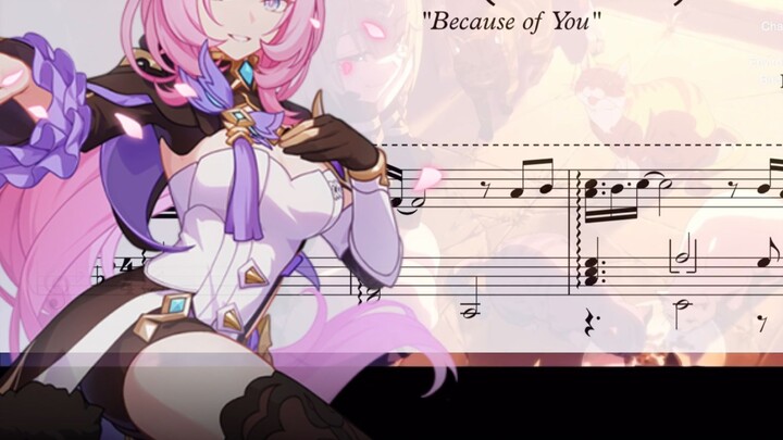 TruE (Ed Ver.) Piano Arrangement Remastered - Honkai Impact 3 "Story Because of You" Ending Song
