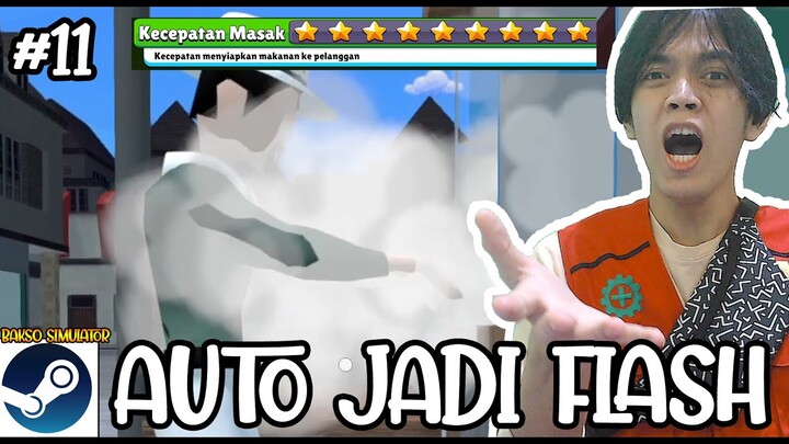 KITA LIHAT KECEPATAN TANGAN TUKANG BAKSO BINTANG 9 - BAKSO SIMULATOR #11