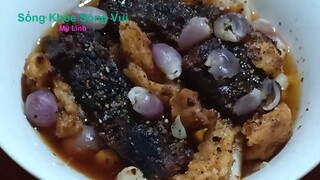 MÓN MẮM CÁ LÓC CHAY CHƯNG NẤM TUYẾT.MÓN CHAY THANH ĐẠM CHO MỌII NHÀ