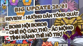 Hướng dẫn - Review các tính năng trong big update 20/01 - || One Punch Man: The Strongest