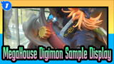 Inside The Akihabara Store - MegaHouse Digimon Omnimon VS Diaboromon Sample Display_1