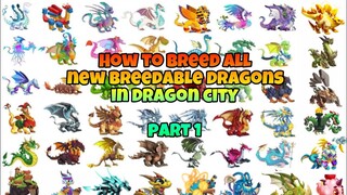 HOW TO BREED ALL NEW BREEDABLE DRAGONS IN DRAGON CITY 2020 PART 1