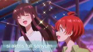 #KompetisiKreasiUnggahan4 , ketika si aktris sudah puas naek bianglala