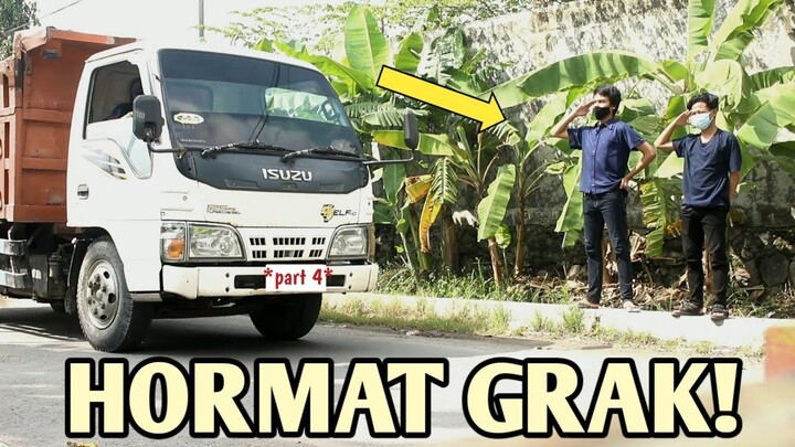 PRANK HORMAT GRAK KE SETIAP ORANG LEWAT | PRANK INDONESIA *part 4*