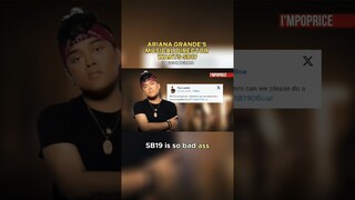 ARIANA GRANDE'S MUSICAL DIRECTOR WANTS SB19 #sb19 #gento #shorts
