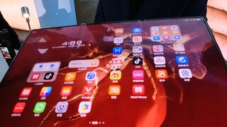 2-minute immersive experience with the Huawei Mate XT! The real device is still incredibly impressiv