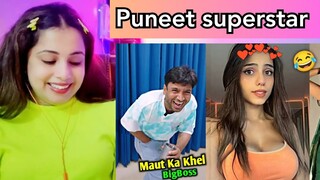 Puneet Superstar 😂🔥 Wah kyaa scene hai funny meme 🤣😂 Dank Indian memes Compilation | Reaction