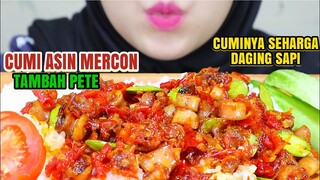 ASMR CUMI ASIN MERCON PEDAS PAKE PETE | RASANYA BIKIN NAGIH