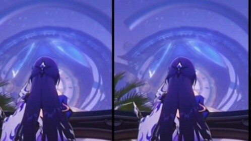 The new character is holding such a long knife, so handsome