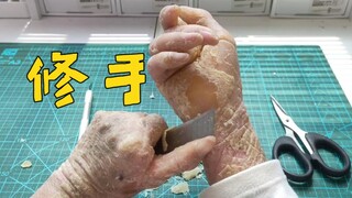 Ghi lại. Chăm sóc tay/ vẽ tranh hàng ngày