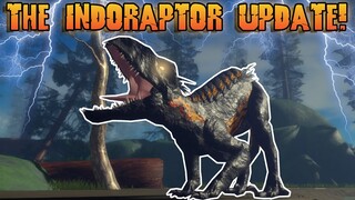 INDORAPTOR! | Melanistic Utahraptor Update! | Roblox Prior Extinction