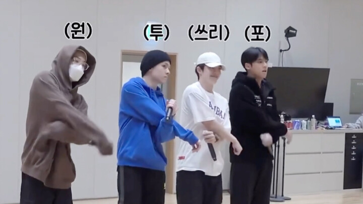 【SEVENTEEN】I said that the Black Pop Team is cute.