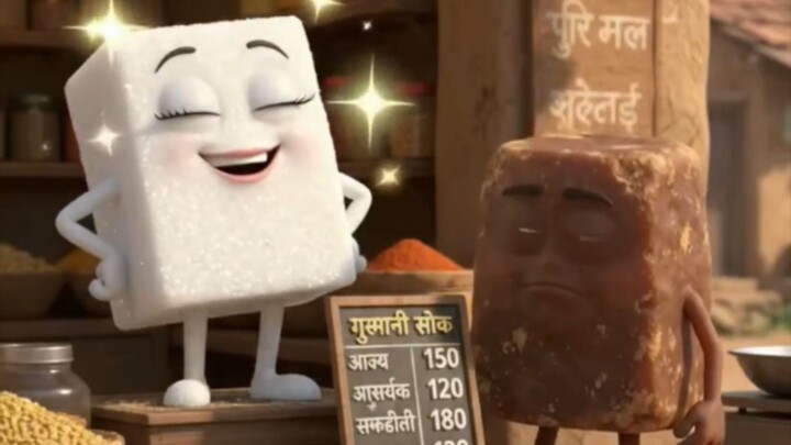 🍬 Chini Aur Gud Ki Emotional Kahani 🥺❤️ | End Tak Dekhna!