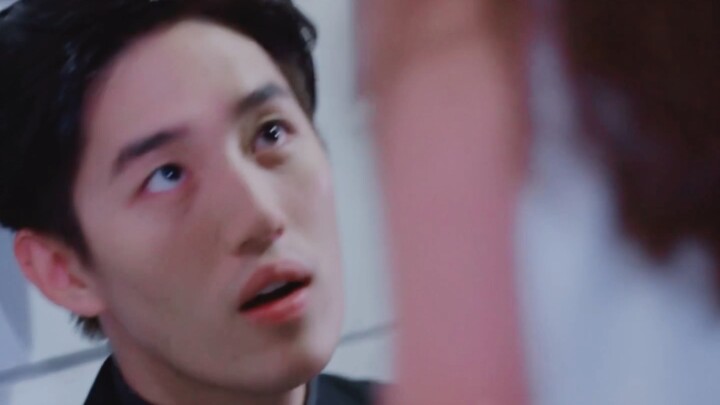 It's hard to be the male lead in Thai dramas. He has to be slapped by the female lead and carry her