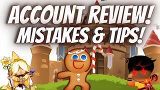 First CRK Account Review! Mistakes We Can Learn From! | Cookie Run Kingdom