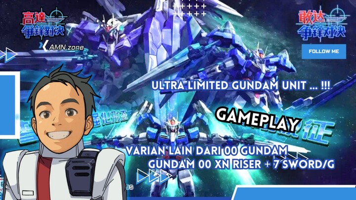 Varian Lain Gundam 00 •|• Gundam 00 XN Raiser + 7 Sword/G || Gundam Battle