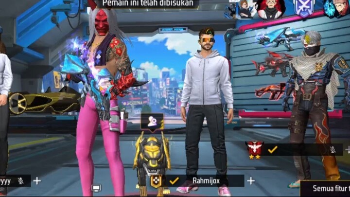 kuis ff jujutsu kaisen x free fire gojo knock #ff #freefire #roblox #fishit